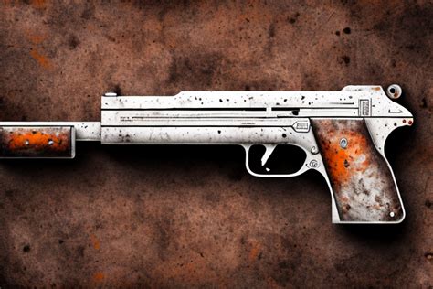 m92 pistol rust  FOV 90°, 8 bullets, Spanish